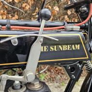 Sunbeam 500cc sv 1928 old reg plate Sv9239