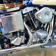 Harley Davidson FLHF 1200 1972 in fully rebuilt condition
