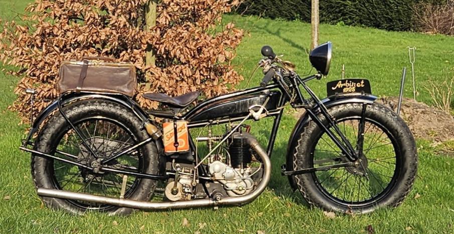 Arbinet 350cc ohv 1928 dutch registration