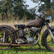 Sarolea Model  350cc OHV 1951 patina condition runs and rides