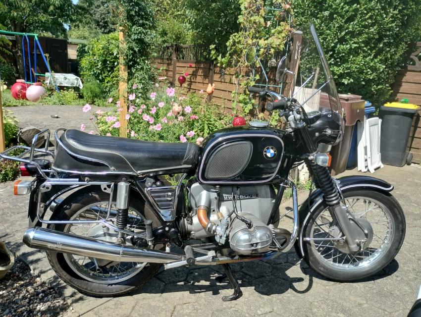BMW R60/5 year 1972 with dutch registration papers great runner