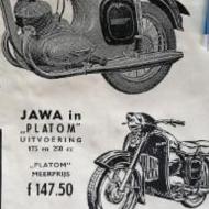 Jawa 250cc Senior Platom with dutch papers 1965