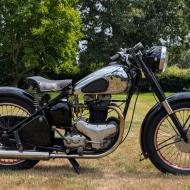 BSA 500cc A7 Tele Rigid 1948 with dutch registration papers