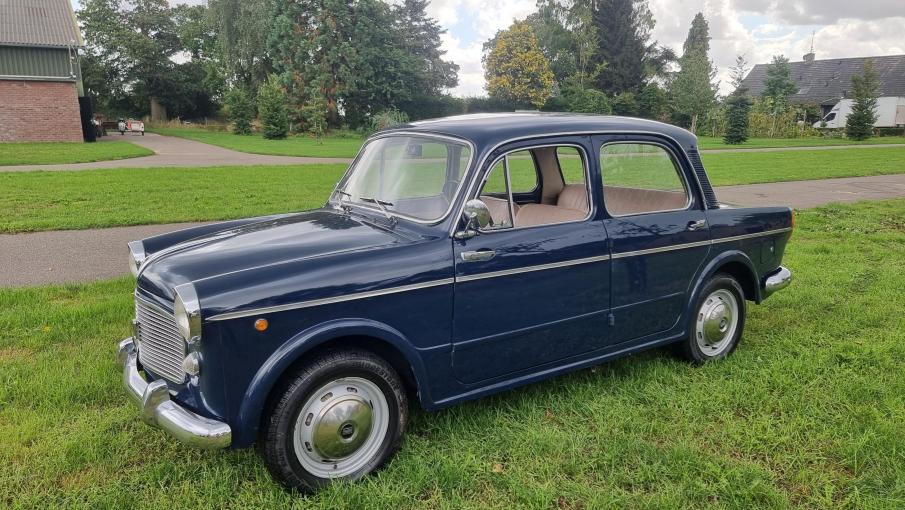 Fiat Urania 1100 1963 fully restored with belgian registration papers