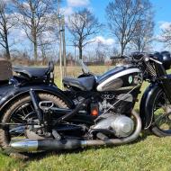 New arrival DKW NZ500 1941 with sidecar