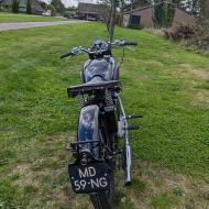 Matchless G3L 1949 in beautiful restored condition with dutch registration papers