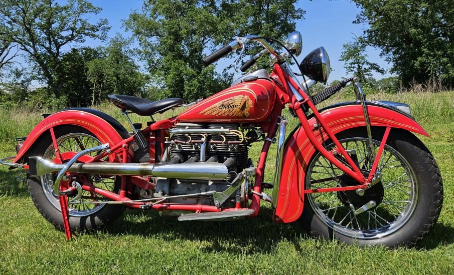 Indian 1939 Model 439 1265cc 4 cyl ioe with dutch registration papers