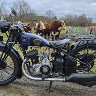 Gillet Herstal Confort 350cc 1933 matching numbers with dutch registration