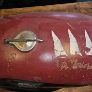 MV AGUSTA petrol tank with cap and petroltaps