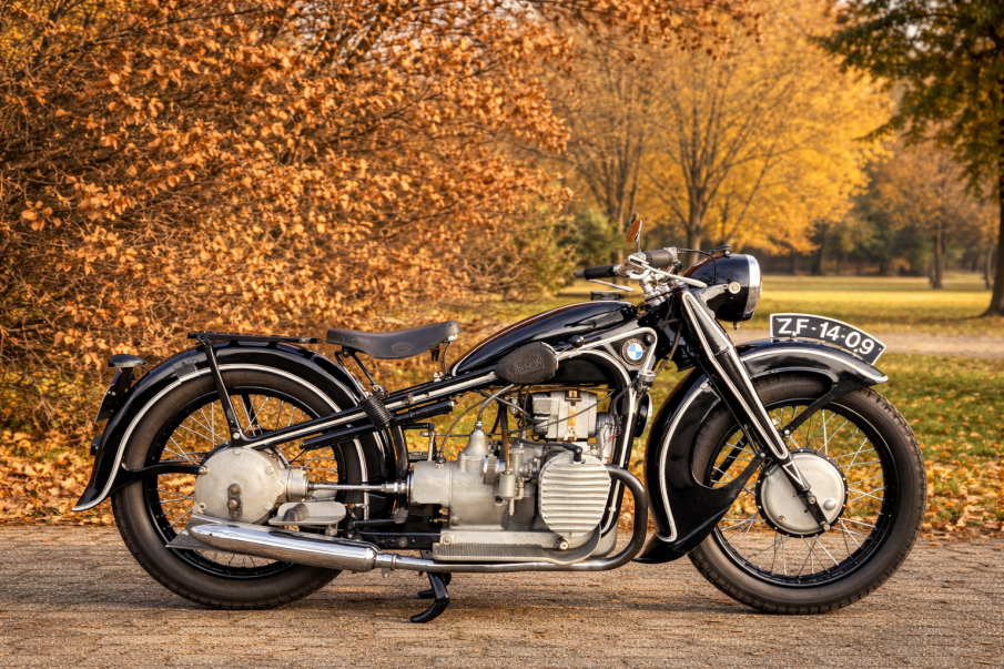 BMW R12 with dutch registration papers 1936 750cc
