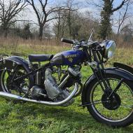 Panther 600cc OHV 1938 with dutch registration