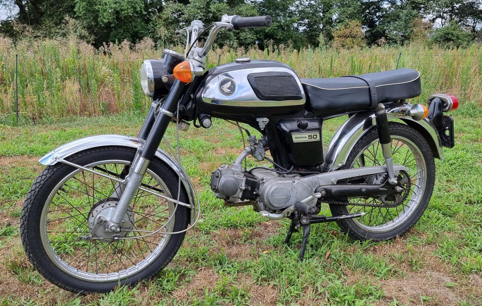 Honda SS50 year 1973 with dutch papers | Dutch Lion Motorbikes