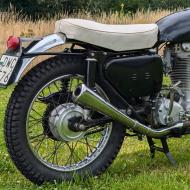 AJS 18CS Competition Scrambler 1958 swedisch papers