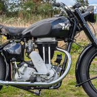 Matchless G3L 1949 in beautiful restored condition with dutch registration papers