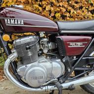 Yamaha TX750 Twin 1974 with dutch registration papers in first paint