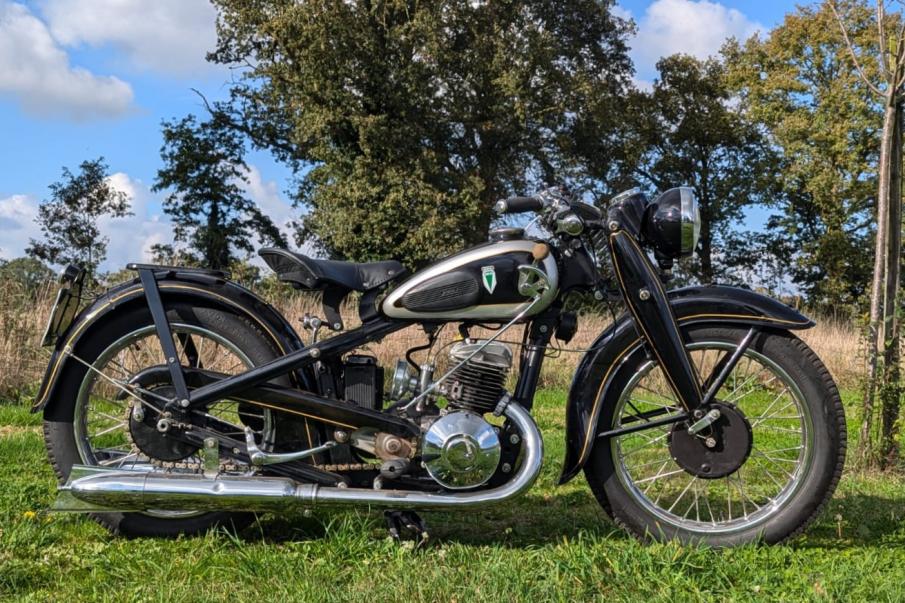 Dkw Sb500 Twin 1939 great runner with EU registration papers