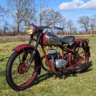 Hoffmann 125cc 1950 in first paint rare german machine