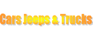 Cars Jeeps & Trucks - Logo