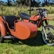 Yamaha XT500 With Sidecar 1978 wich belgian registration papers and COC