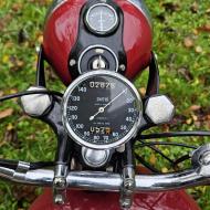 BSA C11 250cc 1951 with dutch registration