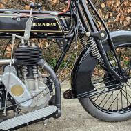 Sunbeam 500cc sv 1928 old reg plate Sv9239