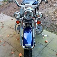Harley Davidson FLHF 1200 1972 in fully rebuilt condition