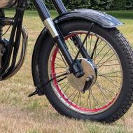 BSA 500cc A7 Tele Rigid 1948 with dutch registration papers