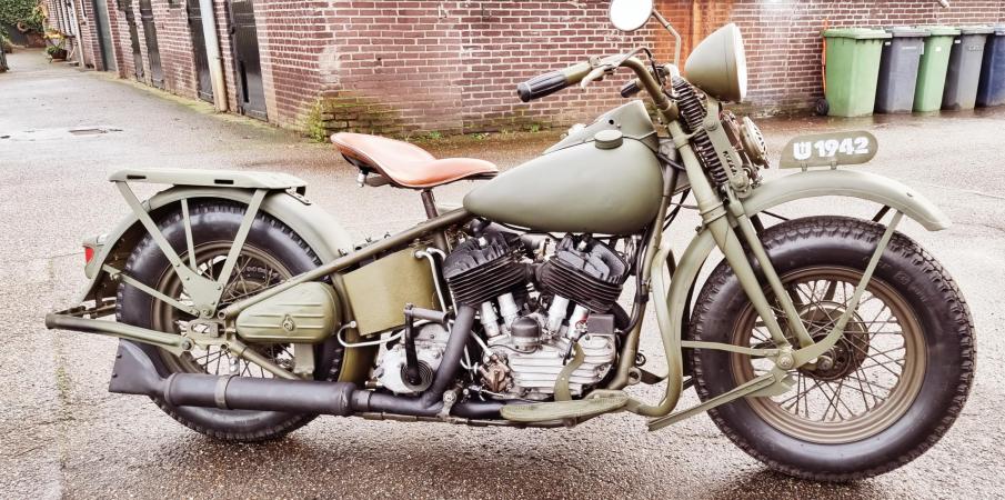 Ultra rare Harley Davidson U1200cc 1942 ex world War 2 only 2000 where built