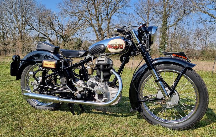 New arrival Bianchi Stelvio 250cc 1947 with dutch registration papers