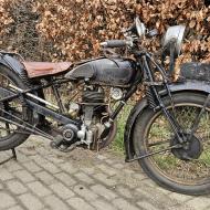 Gillet Tour Du Monde 350cc 1931 with german registration papers in first paint