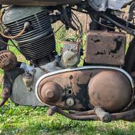 Sarolea Model  350cc OHV 1951 patina condition runs and rides