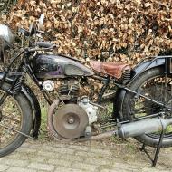 Gillet Tour Du Monde 350cc 1931 with german registration papers in first paint