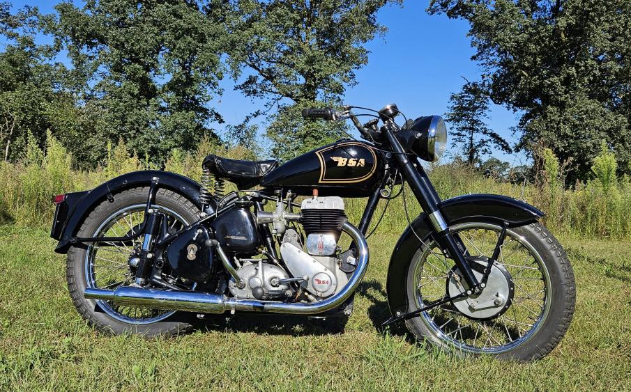 BSA M21 600cc from 1954