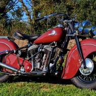 Coming In Indian Chief 1200cc  1946 in perfect condition