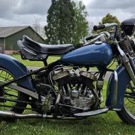 Harley Davidson WLJ 750 with Finland papers