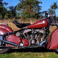 Indian Chief 1200cc  1946 in perfect overhauled condition dutch registration