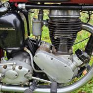 BSA C11 250cc 1951 with dutch registration