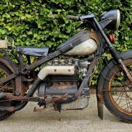 New arrival Nimbus 750cc  four model Special 1952 in old paint