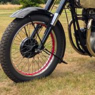 BSA 500cc A7 Tele Rigid 1948 with dutch registration papers