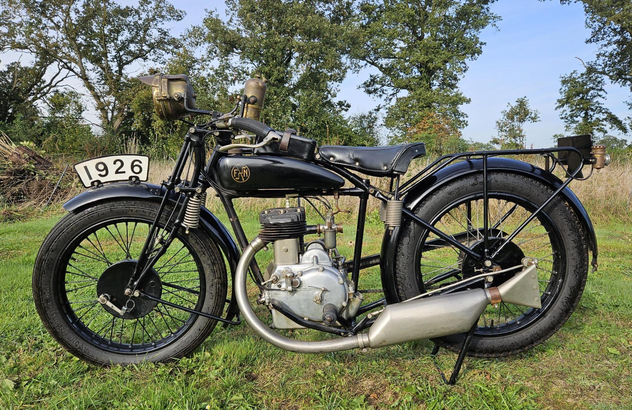 FN M70 350cc Sahara 1926 runs great | Dutch Lion Motorbikes