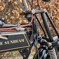 Sunbeam 500cc sv 1928 old reg plate Sv9239