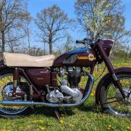 New arrival Ariel VH 500 onecilinder from 1956 with dutch registration
