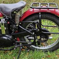 BSA C11 250cc 1951 with dutch registration