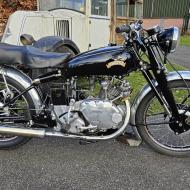 Vincent Comet 500cc OHV 1951 with UK registration papers