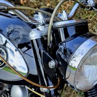 Honda K0 Cb450 Black Bomber 1967 with dutch registration