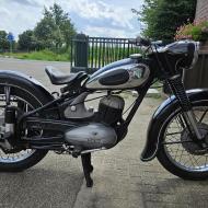 DKW RT250/2 year 1955 with dutch registration papers in first paint