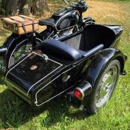 BMW R60 with Hollandia sidecar 1965 dutch registration papers