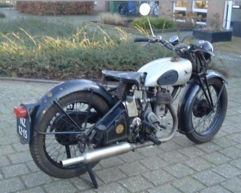 New arrival Norton 16H ex Wo2 1941 dutch papers