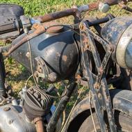 DKW RT98 barnfind engine turns gearbox shifts  1939