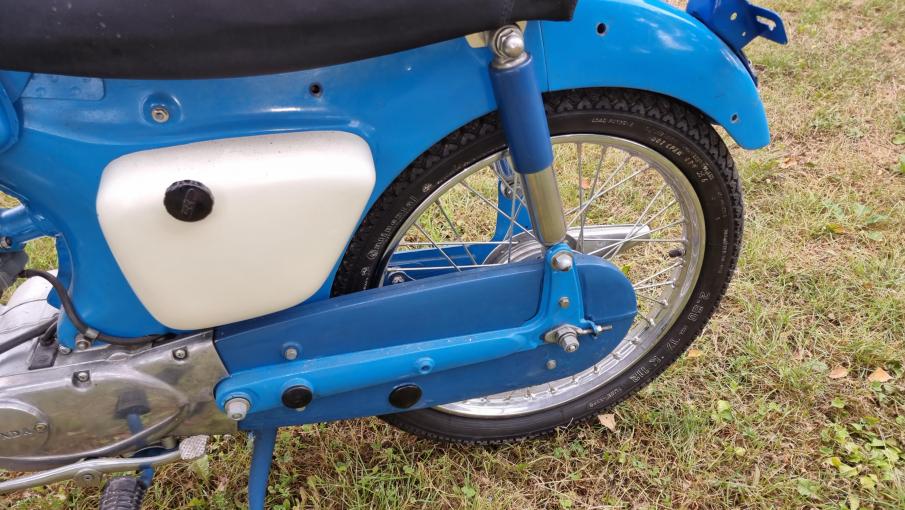 Honda C114 year 1965 german papers | Dutch Lion Motorbikes